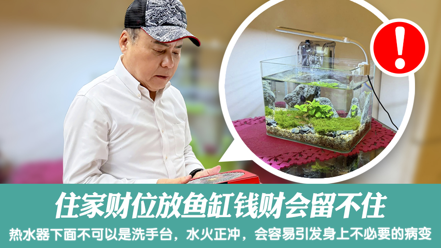 住家财位放鱼缸钱财会留不住＃张定玮老师风水勘屿