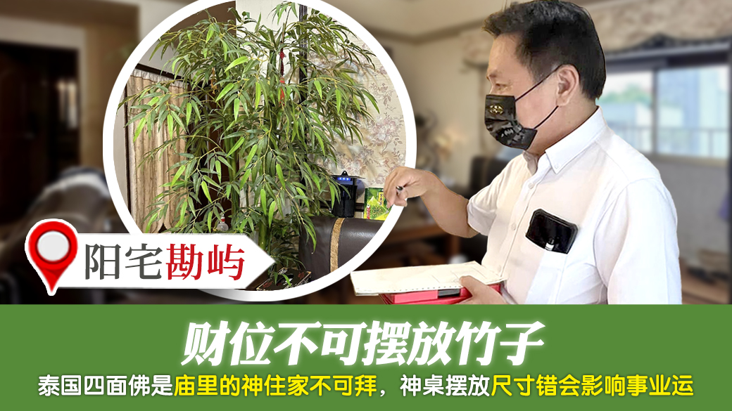 台北-财位不可摆放竹子---张定玮老师风水勘屿